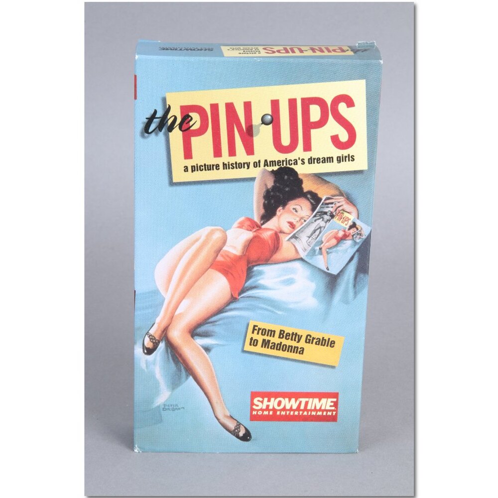 The Pin-Ups (VHS, 1995) A Picture History Of America’s Dream Girls, Showtime VHS